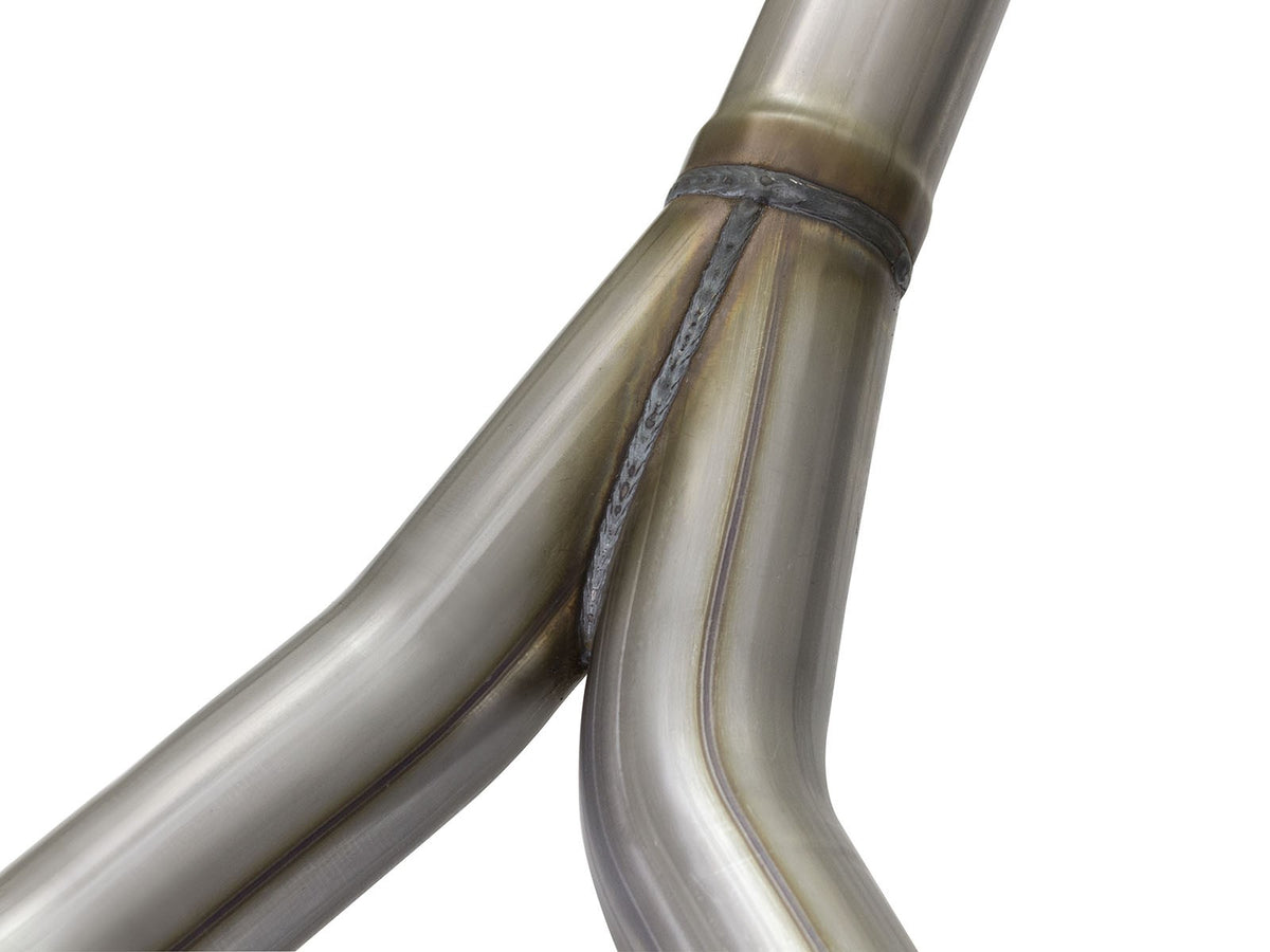 Rebel Series 2-1/2 Inch 409 Stainless Steel Cat-Back Exhaust System w/Polished Tip Jeep Wrangler (JK) 2/4 Door 07-18 V6-3.6L/3.8L aFe Power-5