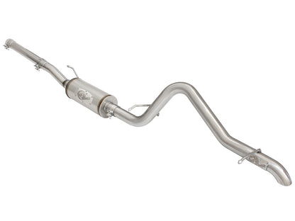 Mach Force-Xp 2-1/2 Inch 409 Stainless Steel Cat-Back Hi-Tuck Exhaust System Jeep Wrangler (JK) 07-18 V6-3.6L/3.8L aFe Power