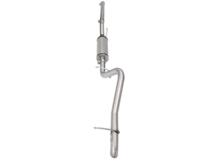 Mach Force-Xp 2-1/2 Inch 409 Stainless Steel Cat-Back Hi-Tuck Exhaust System Jeep Wrangler (JK) 07-18 V6-3.6L/3.8L aFe Power-1