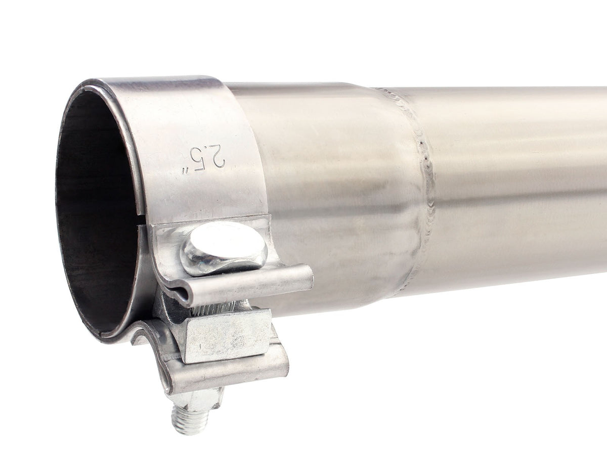 Mach Force-Xp 2-1/2 Inch 409 Stainless Steel Cat-Back Hi-Tuck Exhaust System Jeep Wrangler (JK) 07-18 V6-3.6L/3.8L aFe Power-4