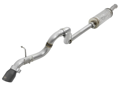 Mach Force-Xp 2-1/2 Inch 409 Stainless Steel Cat-Back Hi-Tuck Exhaust System Tip Jeep Wrangler (Jl) 18-26 V6-3.6L aFe Power-7