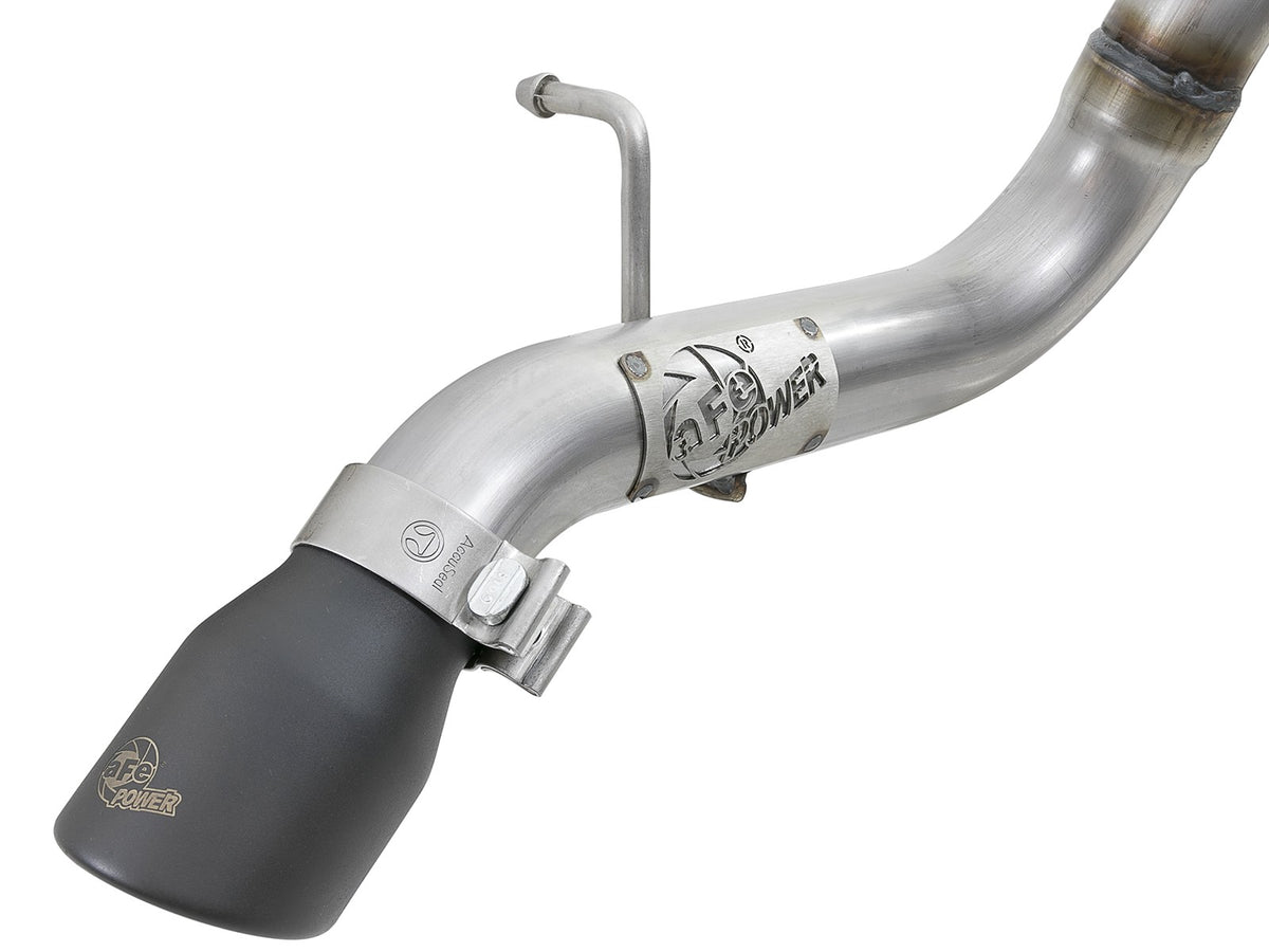 Mach Force-Xp 2-1/2 Inch 409 Stainless Steel Cat-Back Hi-Tuck Exhaust System Tip Jeep Wrangler (Jl) 18-26 V6-3.6L aFe Power-8