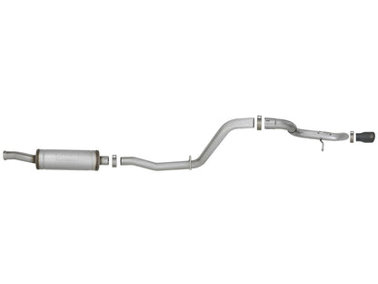 Mach Force-Xp 2-1/2 Inch 409 Stainless Steel Cat-Back Hi-Tuck Exhaust System Tip Jeep Wrangler (Jl) 18-26 V6-3.6L aFe Power-10