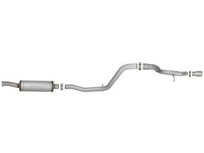 Mach Force-Xp 2-1/2 Inch 409 Stainless Steel Cat-Back Hi-Tuck Exhaust System Tip Jeep Wrangler (Jl) 18-26 V6-3.6L aFe Power-3