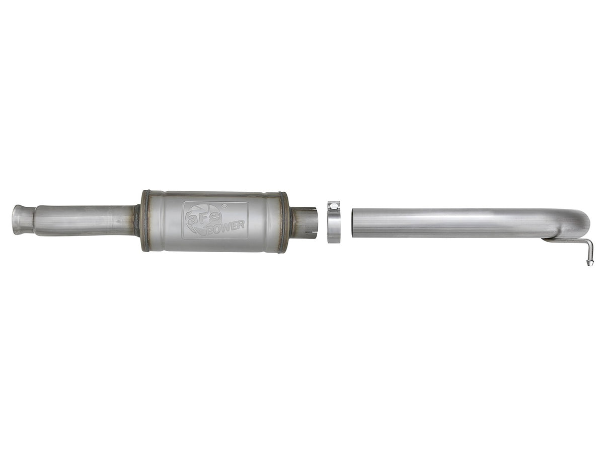 Rock Basher 3 Inch 409 Stainless Steel Cat-Back Exhaust System Jeep Wrangler (Jl) 18-26 V6-3.6L aFe Power-3