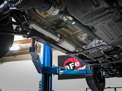 Rock Basher 3 Inch 409 Stainless Steel Cat-Back Exhaust System Jeep Wrangler (Jl) 18-26 V6-3.6L aFe Power-4
