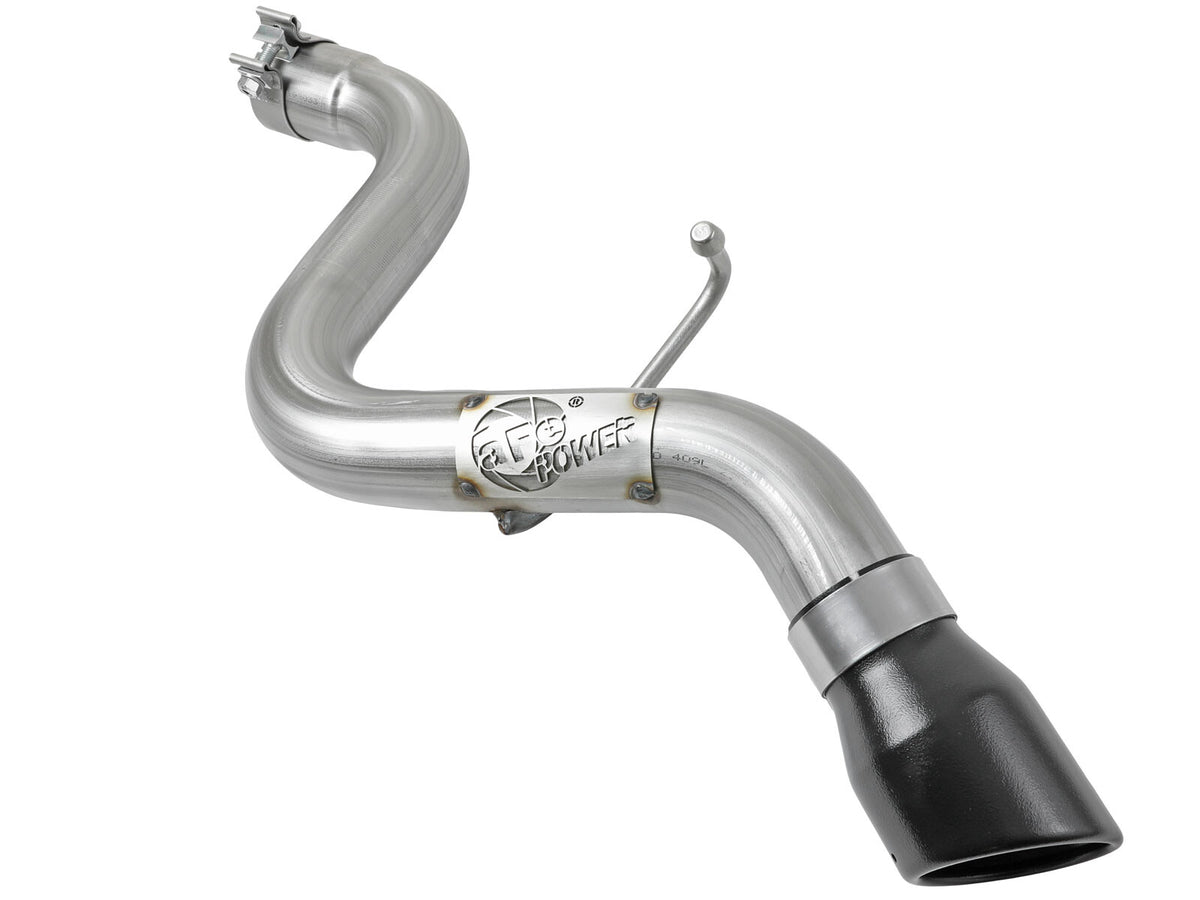 Mach Force-Xp 409 SS Axle-Back Hi-Tuck Exhaust System w/ Tip Jeep Wrangler (Jl) 18-26 L4-2.0L (t)/V6-3.6L aFe Power-5