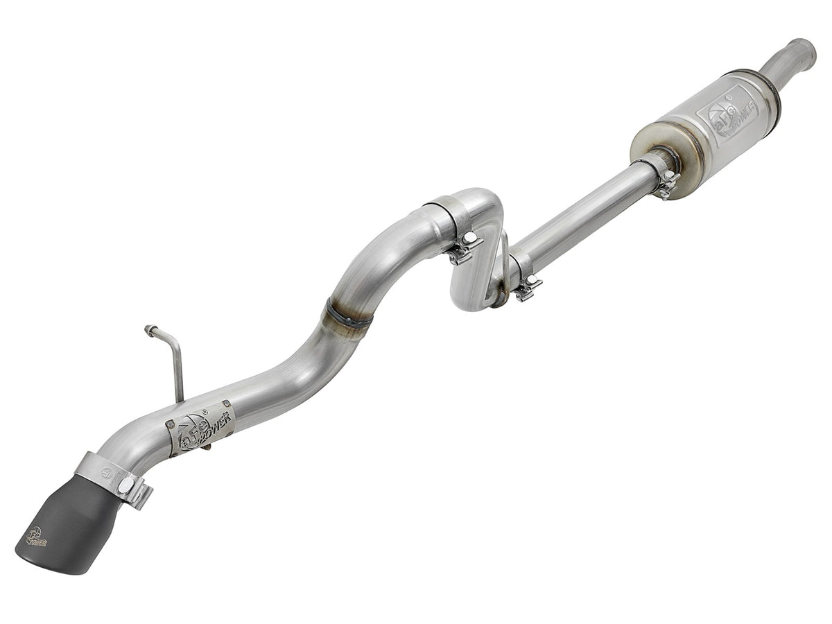 Mach Force-Xp 2-1/2 Inch 409 Stainless Steel Axle-Back Hi-Tuck Exhaust Jeep Wrangler (Jl) 18-26 V6-3.6L aFe Power-7