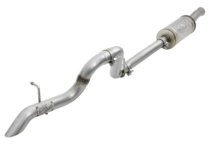 Mach Force-Xp 2-1/2 Inch 409 Stainless Steel Axle-Back Hi-Tuck Exhaust System Jeep Wrangler (Jl) 18-26 V6-3.6L aFe Power
