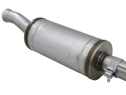 Mach Force-Xp 2-1/2 Inch 409 Stainless Steel Axle-Back Hi-Tuck Exhaust Jeep Wrangler (Jl) 18-26 V6-3.6L aFe Power-9