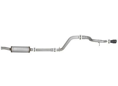 Mach Force-Xp 2-1/2 Inch 409 Stainless Steel Axle-Back Hi-Tuck Exhaust Jeep Wrangler (Jl) 18-26 V6-3.6L aFe Power-10