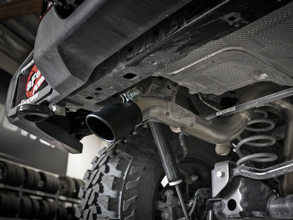 Mach Force-Xp 2-1/2 Inch 409 Stainless Steel Axle-Back Hi-Tuck Exhaust Jeep Wrangler (Jl) 18-26 V6-3.6L aFe Power-13