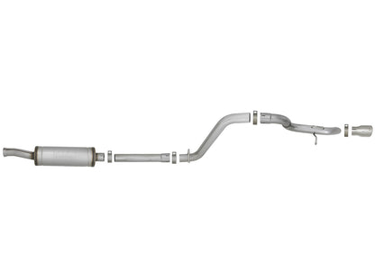 Mach Force-Xp 2-1/2 Inch 409 Stainless Steel Axle-Back Hi-Tuck Exhaust Jeep Wrangler (Jl) 18-26 V6-3.6L aFe Power-3