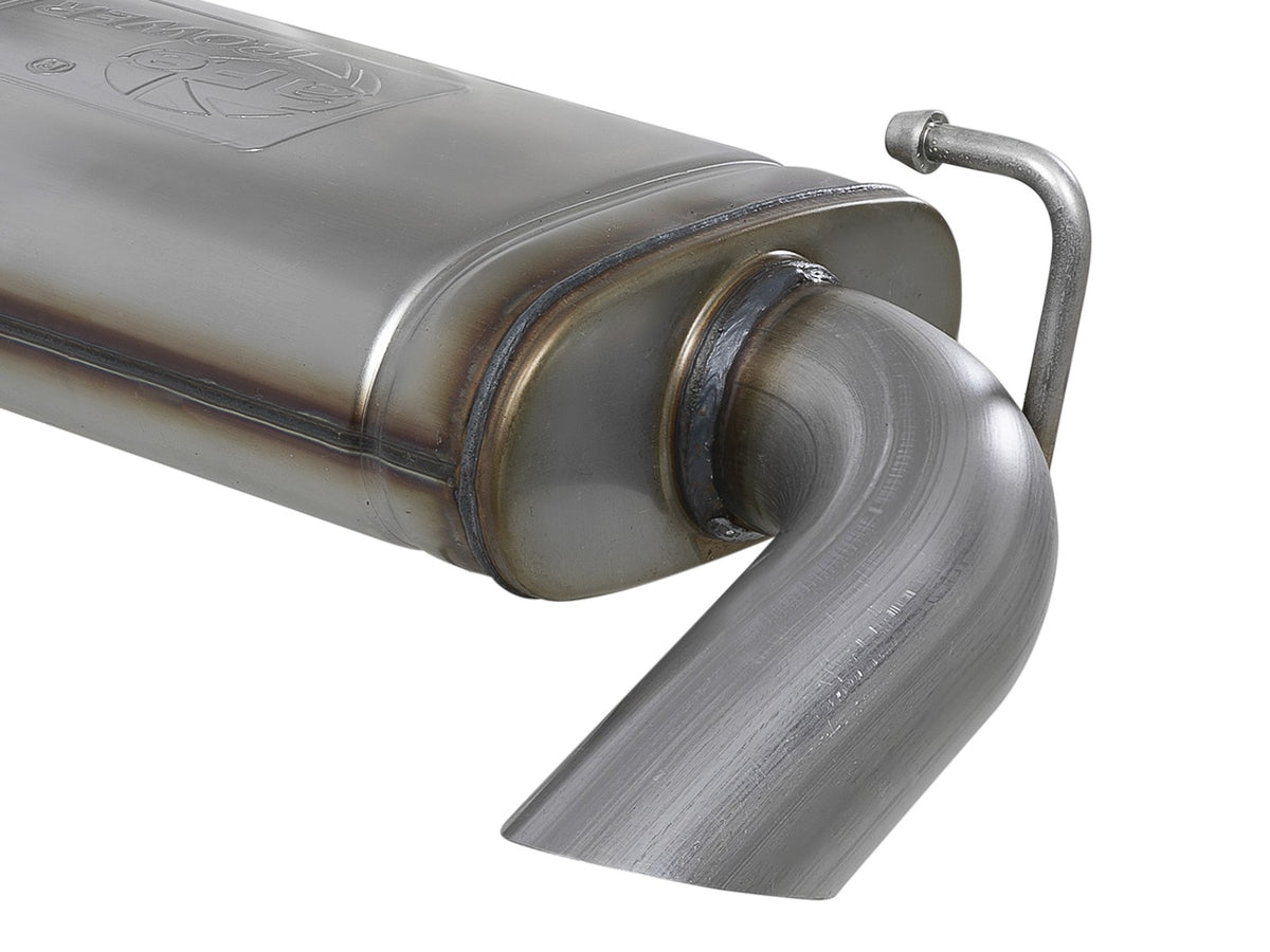 Mach Force-Xp 3 Inch 409 Stainless Steel Cat-Back Hi-Tuck Exhaust System Jeep Wrangler (Jl) 18-26 L4-2.0L (t) aFe Power-1