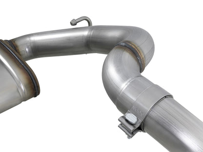 Mach Force-Xp 3 Inch 409 Stainless Steel Cat-Back Hi-Tuck Exhaust System Jeep Wrangler (Jl) 18-26 L4-2.0L (t) aFe Power-3