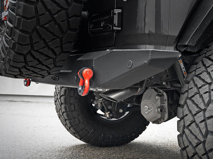 Mach Force-Xp 3 Inch 409 Stainless Steel Cat-Back Hi-Tuck Exhaust System Jeep Wrangler (Jl) 18-26 L4-2.0L (t) aFe Power-4