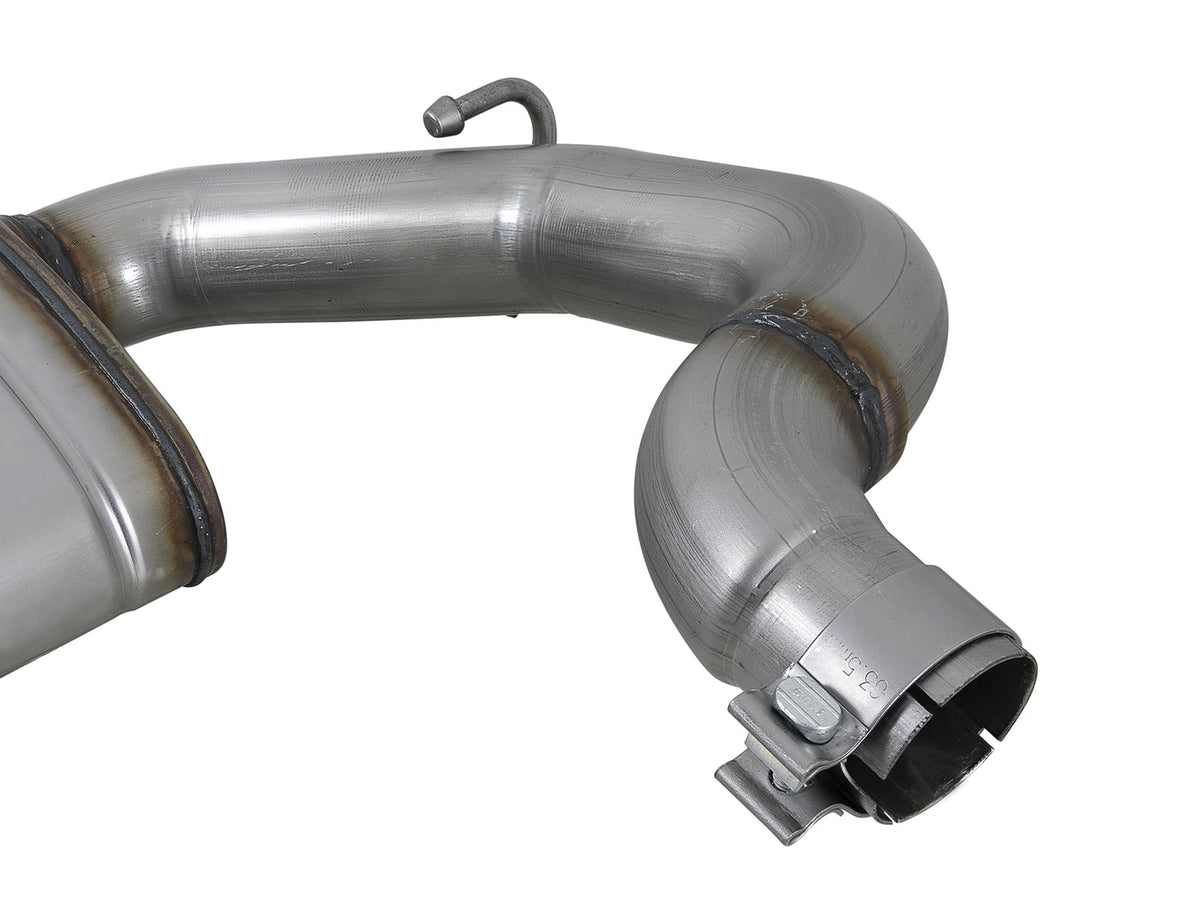 Mach Force-Xp 3 Inch 409 Stainless Steel Axle-Back Hi-Tuck Exhaust System Jeep Wrangler (Jl) 18-26 L4-2.0L (t)/V6-3.6L aFe Power-2