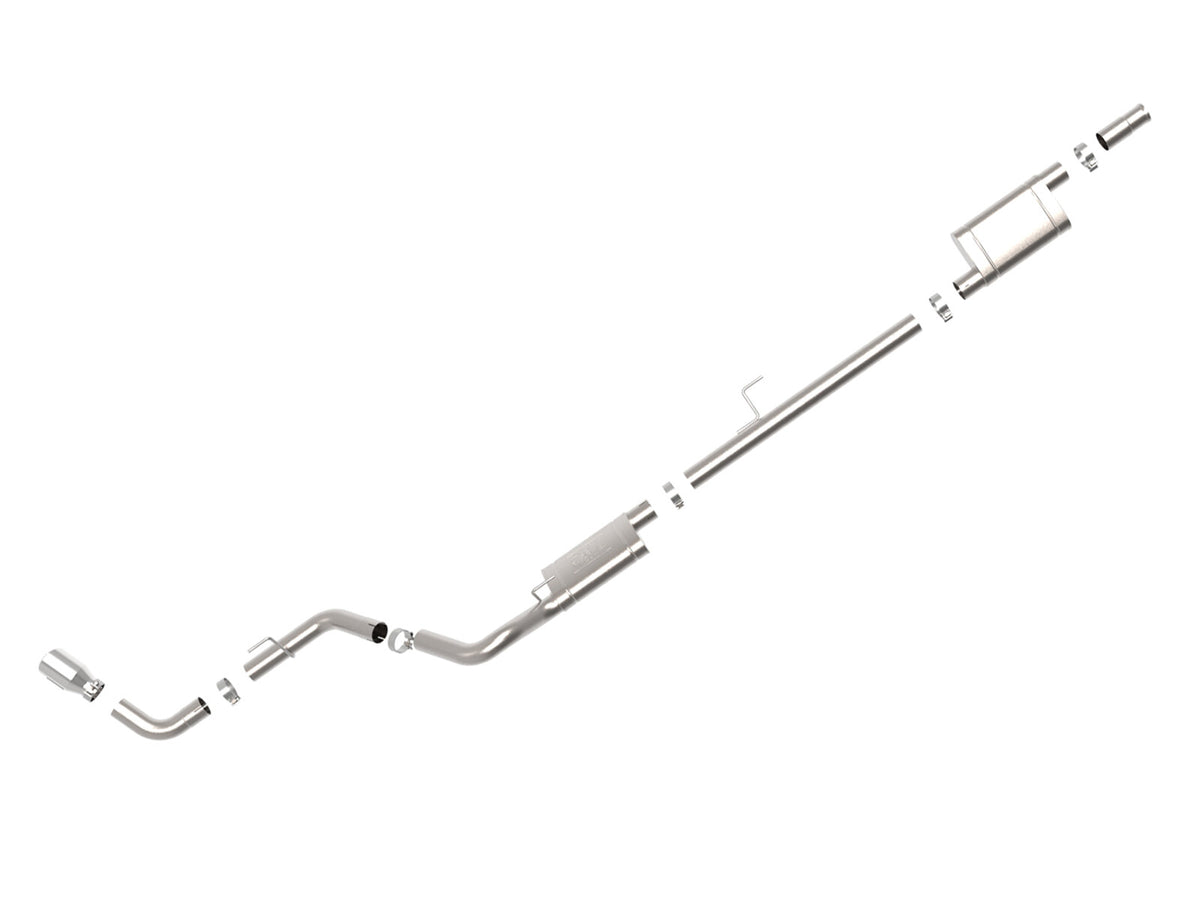 Apollo GT Series 3 Inch 409 Stainless Steel Cat-Back Exhaust System w/ Tip Jeep Gladiator (Jt) 20-26 V6-3.6L aFe Power-3