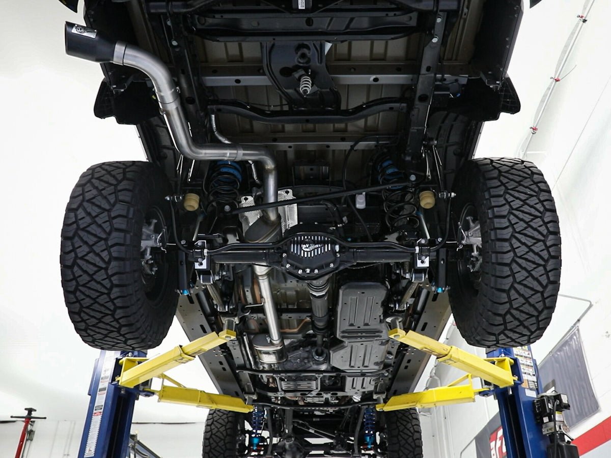 Apollo GT Series 3 Inch 409 Stainless Steel Cat-Back Exhaust System w/ Tip Jeep Gladiator (Jt) 20-26 V6-3.6L aFe Power-5