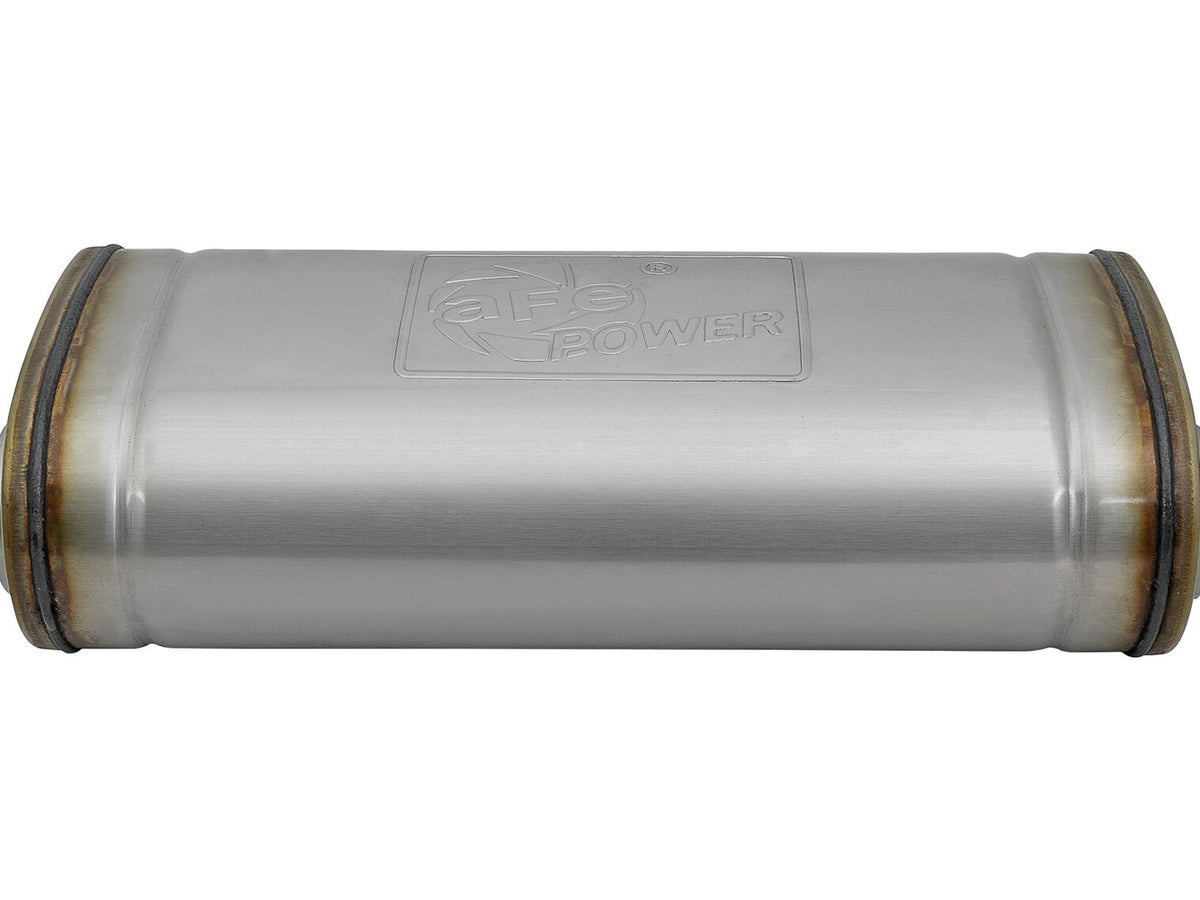 Rebel Series 2-1/2 Inch 409 Stainless Steel Axle-Back Exhaust System Polished Jeep Wrangler (JK) 07-18 V6-3.6/3.8L aFe Power-2