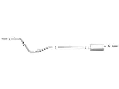 Apollo GT Series 2-1/2 Inch 409 Stainless Steel Cat-Back Hi-Tuck Exhaust System Jeep Gladiator (Jt) 20-26 V6-3.6L aFe Power-2