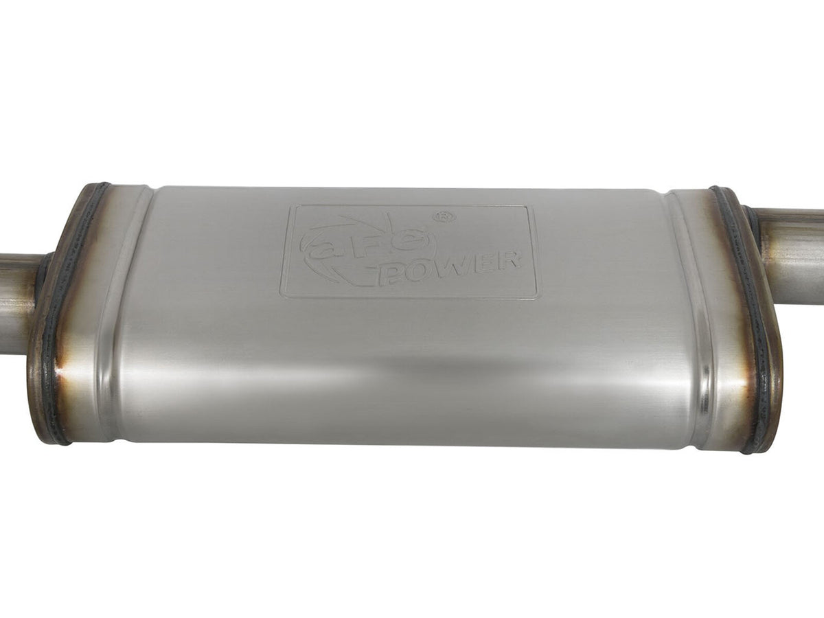 Apollo GT Series 2-1/2 Inch Stainless Steel Cat-Back Exhaust System w/ Tip Jeep Gladiator (Jt) 20-26 V6-3.6L aFe Power-7