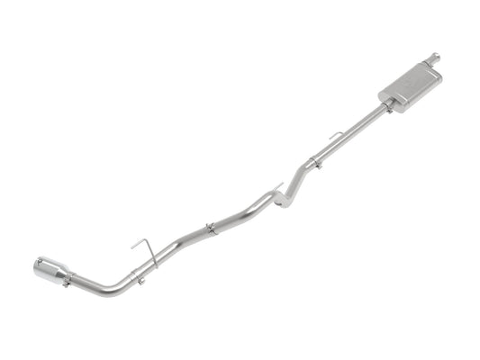 Apollo GT Series 2-1/2 Inch Stainless Steel Cat-Back Exhaust System w/ Tip Jeep Gladiator (Jt) 20-26 V6-3.6L aFe Power