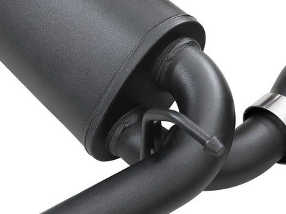 Rebel Series 3 Inch to 2-1/2 Inch 409 Stainless Steel Cat-Back Exhaust w/ Tip Jeep Wrangler (Jl) 18-26 L4-2.0L (t) aFe Power-9