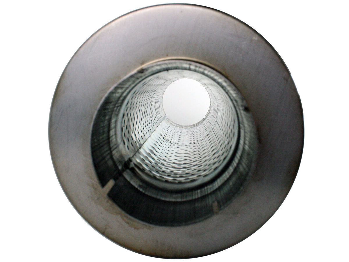 Mach Force-Xp 409 Stainless Steel Muffler 4 Inch ID Center/Center x 8 Inch Dia x 30 Inch L aFe Power-2
