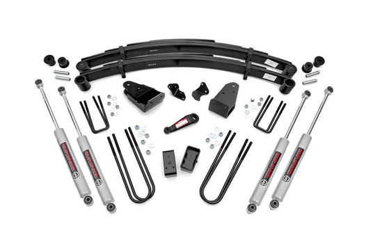 4 Inch Lift Kit Ford F-250 4WD (1980-1986) Rough Country