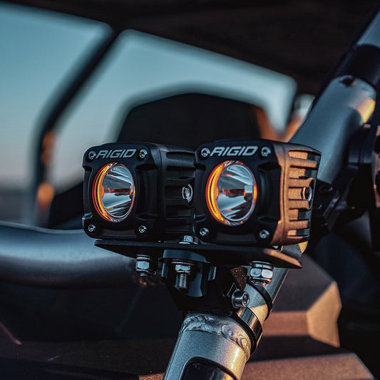 Revolve Pod with Amber Backlight Pair Rigid Industries-1