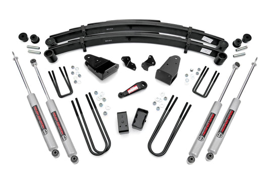 4 Inch Lift Kit Ford F-350 4WD (1982-1985) Rough Country