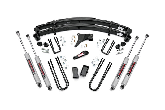 4 Inch Lift Kit Ford F-350 4WD (1986-1997) Rough Country