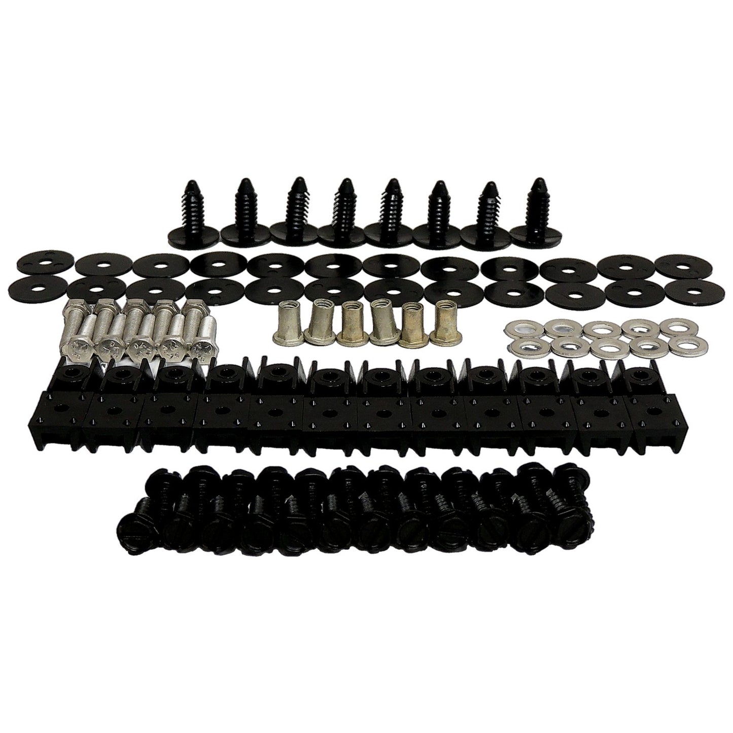 Complete Fender Flare Hardware Kit for 97-06 Jeep TJ Wrangler Crown Automotive-1
