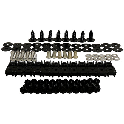 Complete Fender Flare Hardware Kit for 97-06 Jeep TJ Wrangler Crown Automotive-1