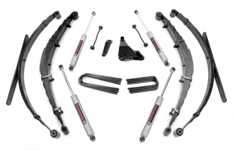 Rough Country 6 Inch Suspension Lift System 99 4WD Ford F-250/F-350 Super Duty Rough Country