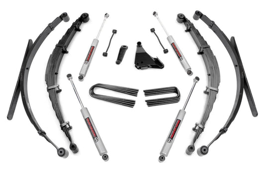 6 Inch Lift Kit Rear Springs Ford F-250/F-350 Super Duty 4WD (1999) Rough Country