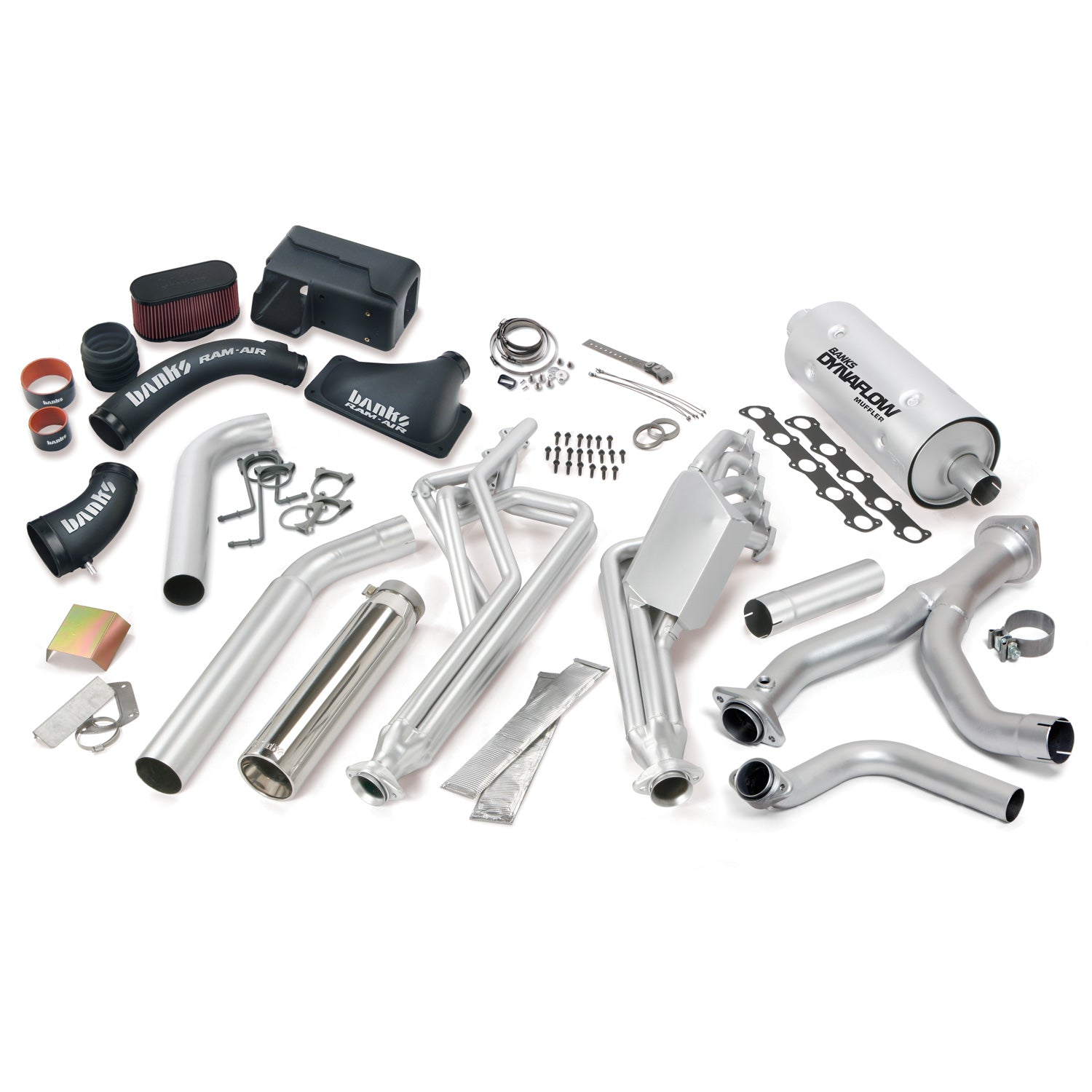 PowerPack Bundle Complete System 16-17 Ford 6.8L Class-A Motorhome Banks Power