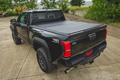 Hard Tri-Fold Flip Up Bed Cover 6 Foot Bed Toyota Tacoma 2WD/4WD (2024-2026) Rough Country-5