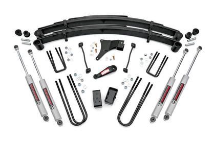 4 Inch Lift Kit Rear Blocks Ford F-250/F-350 Super Duty 4WD (1999) Rough Country