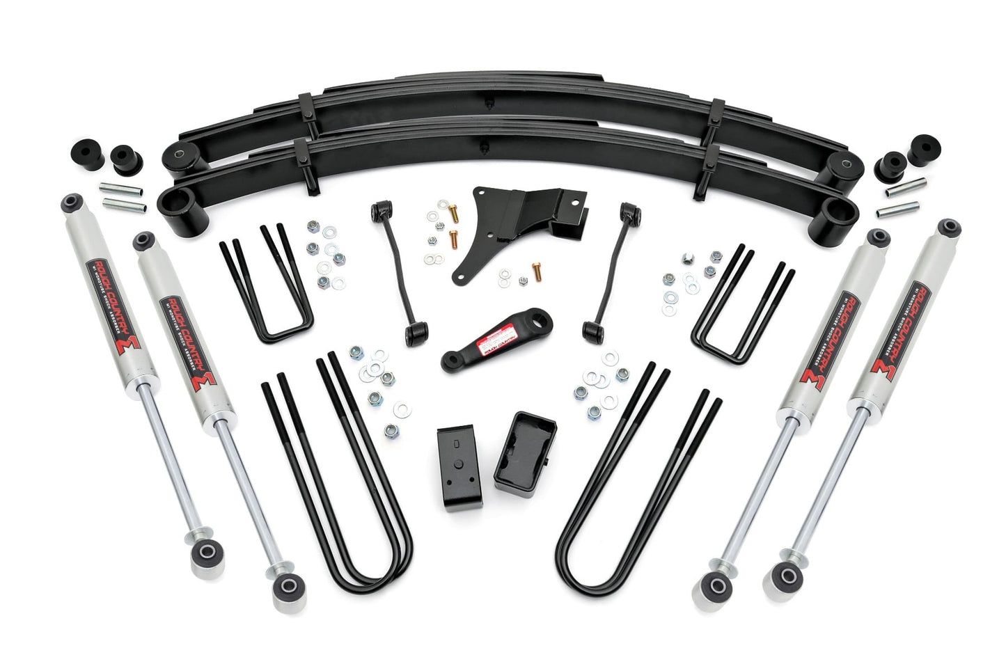 4 Inch Lift Kit Rear Blocks M1 Ford F-250/F-350 Super Duty 4WD (1999) Rough Country