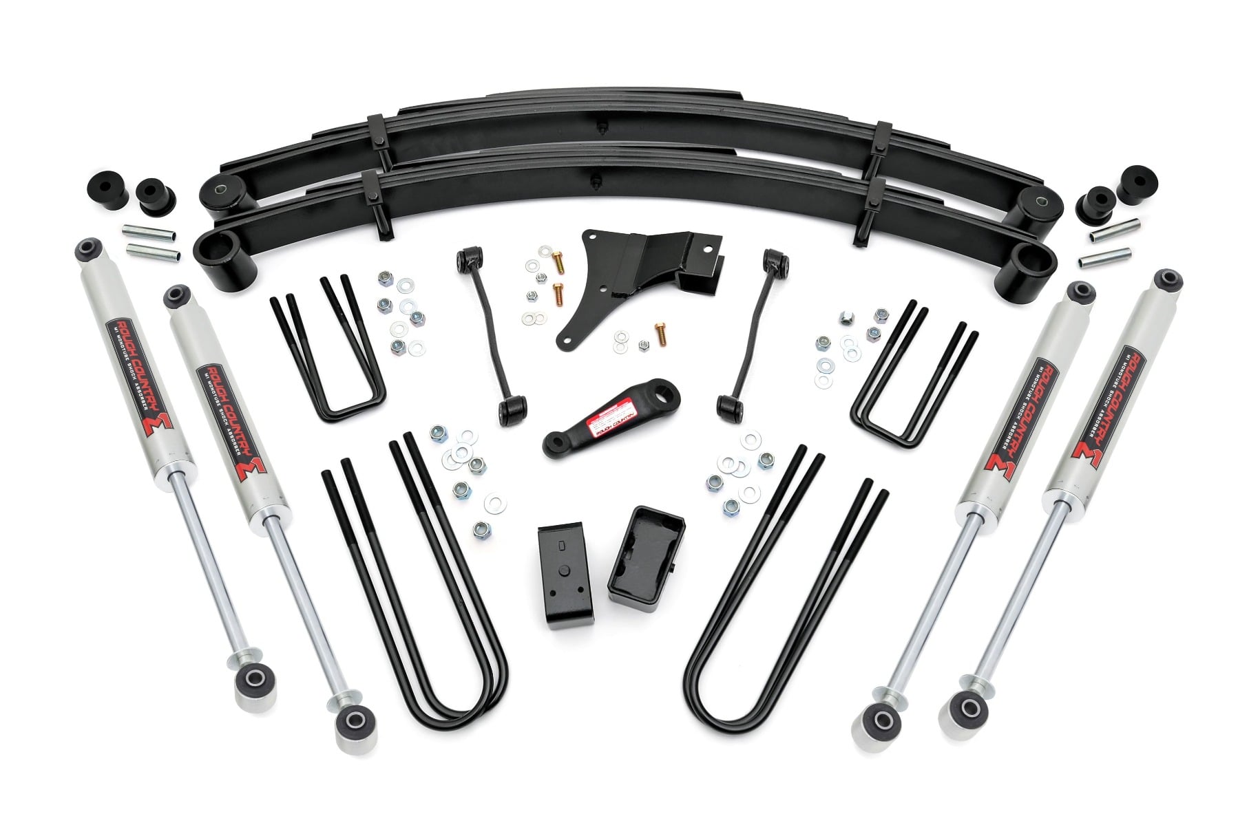 4 Inch Lift Kit Rear Blocks M1 Ford F-250/F-350 Super Duty 4WD (1999) Rough Country