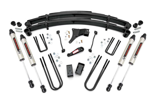 4 Inch Lift Kit Rear Blocks V2 Ford F-250/F-350 Super Duty 4WD (1999) Rough Country