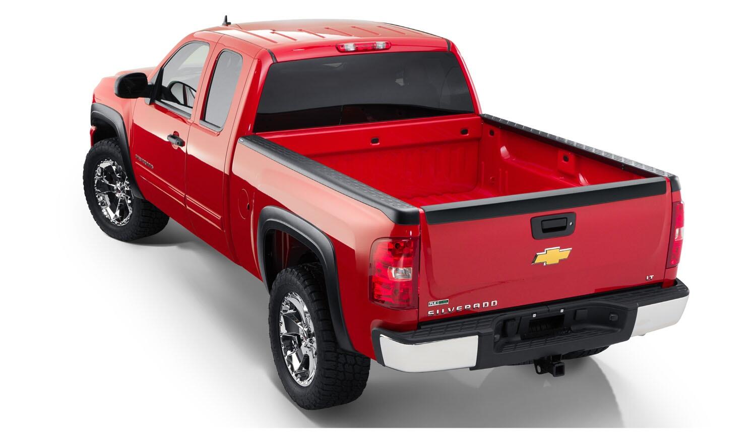 Ultimate Bedrail Caps For 2007-2013 Silverado 1500 Fits 69.3 Inch Bed Bushwacker-8