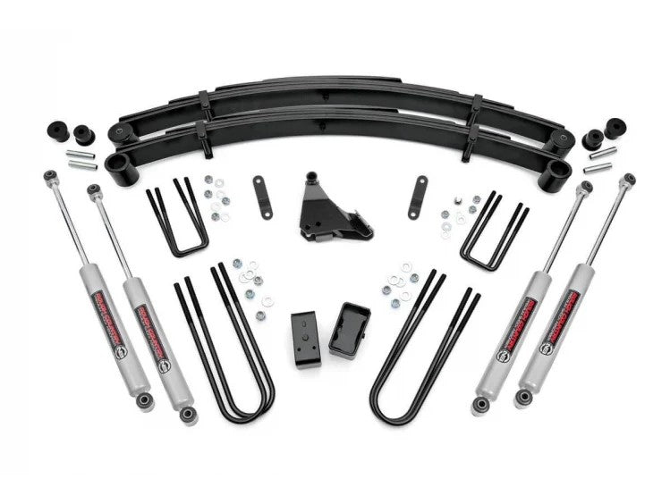 Rough Country 4 Inch Suspension Lift Kit 99-04 F-250/F-350 Super Duty Rough Country