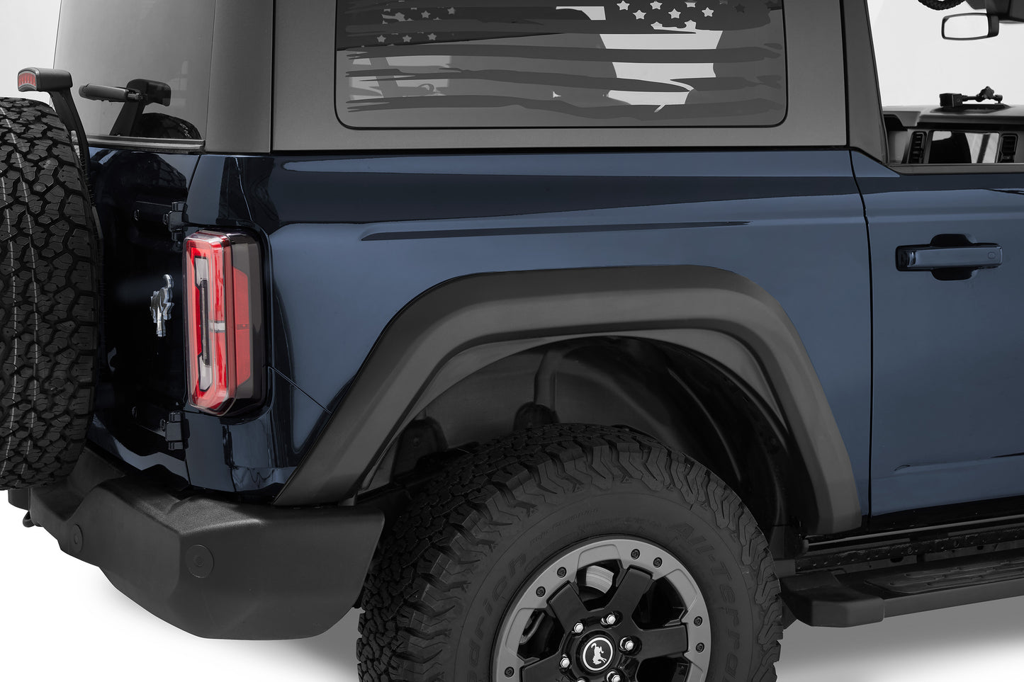 Bronco Fender Flares 21-27 Bronco Black Number of Doors 2-Door Bestop-2