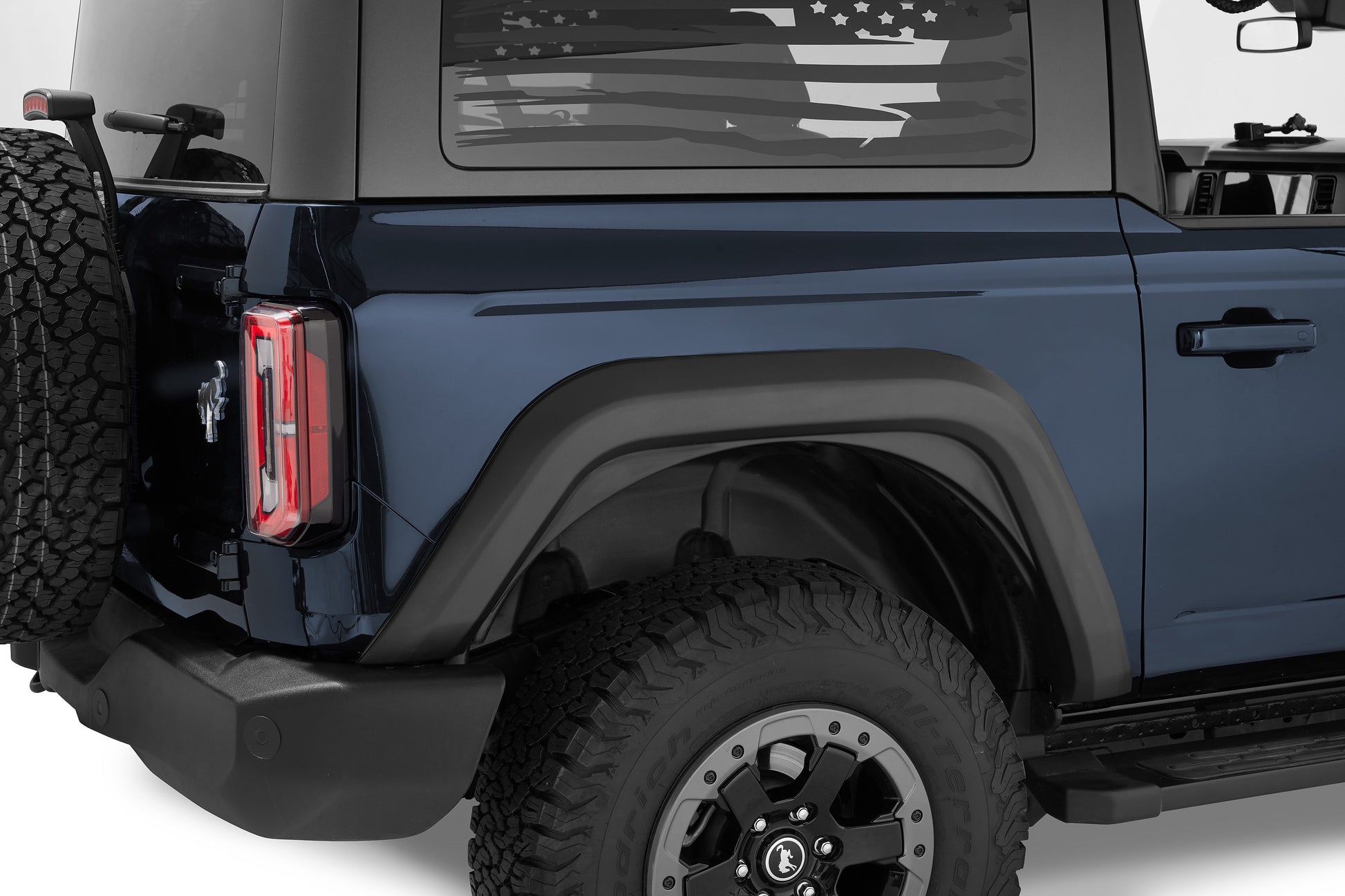Bronco Fender Flares 21-27 Bronco Black Number of Doors 2-Door Bestop-2
