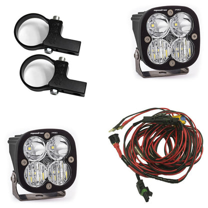LED Light Pods Kit W/Horiz Mounts Harness Squadron Pro Baja Designs-1