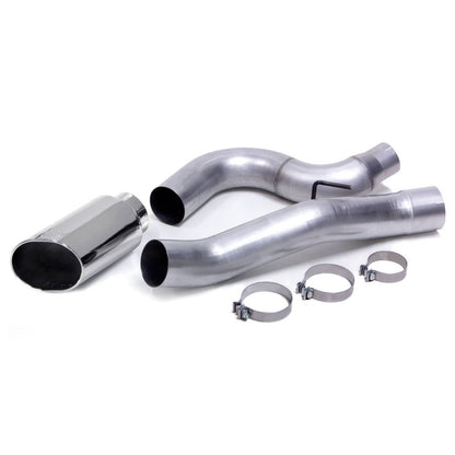 Monster Exhaust System 5-inch Single S/S-Chrome Tip CCSB for 13-18 Ram 2500/3500 Cummins 6.7L Banks Power-1