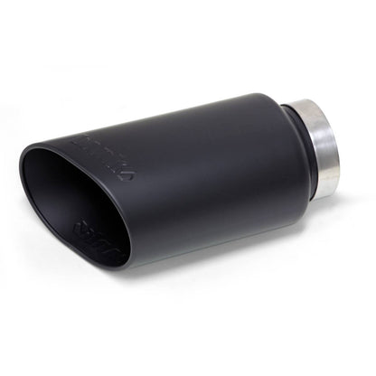 Monster Exhaust System 5-inch Single Exit Black Tip 17-26 Ford F250/F350/F450 6.7L Banks Power-2